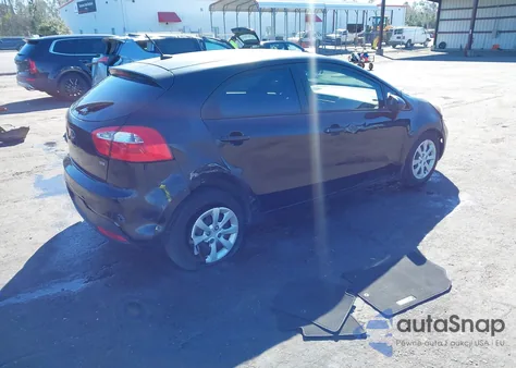 2015 Kia Rio Lx z USA, uszkodzony, nr VIN KNADM5A30F6451573